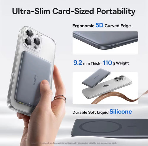 Wireless charging portable charger